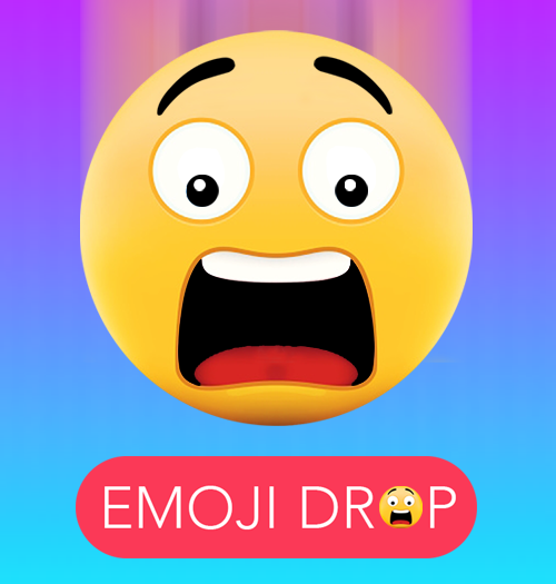emoji drop